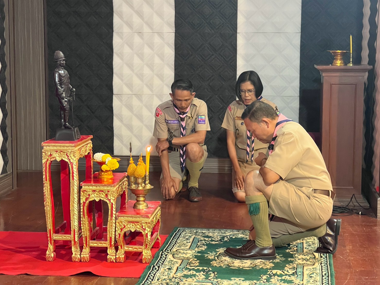 พิธีเปิดโครงการฝึกอบรมบุคลากรทางการลูกเสือเสริมสร้างความปลอดภัยจากการคุกความในสถานศึกษา (Safe from Harm) รุ่นที่ 1